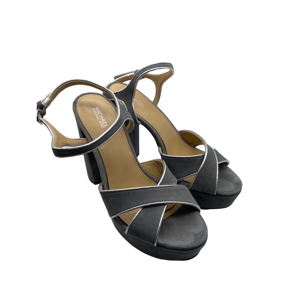 Michael Michael Kors Lexie Platform Open Toe Pump… - image 1